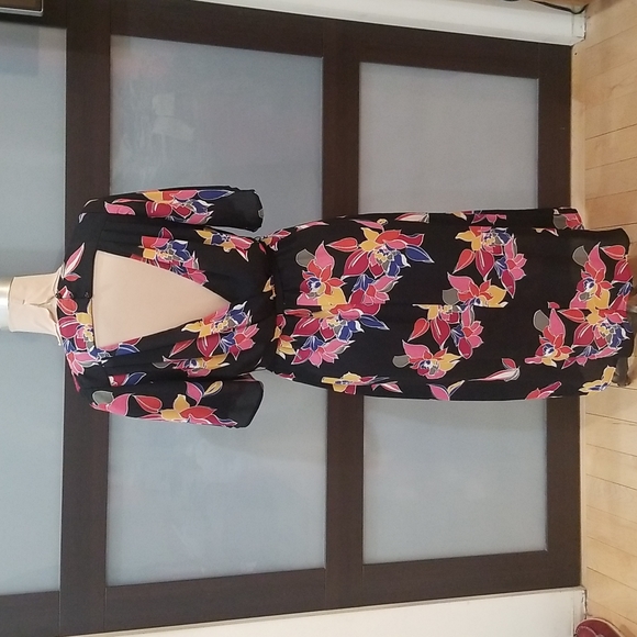 Trixxi Dresses & Skirts - Open Back Floral Dress by Trixxi